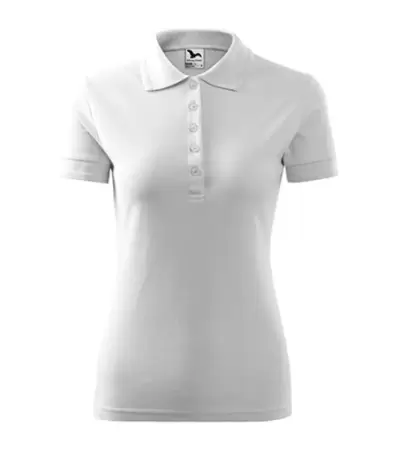 TRICOU MLF POLO DAMA MS 210 ALB