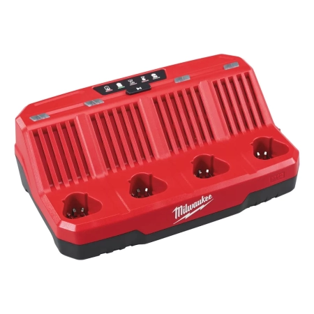 Incarcator cu 4 porturi M12 C4, Milwaukee M12™, cod 4932430554