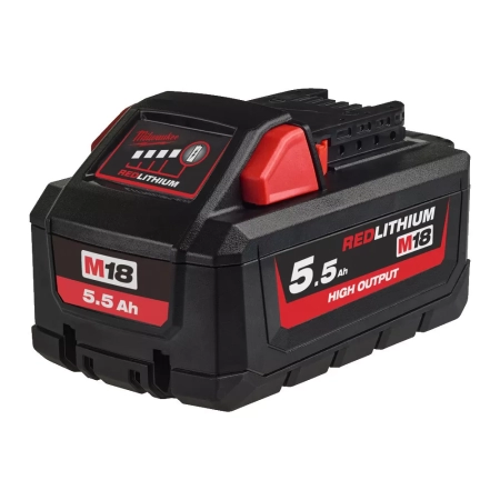 Acumulator 5.5 Ah M18™ HIGH OUTPUT™ REDLITHIUM-ION™, M18 HB5.5, cod 4932464712