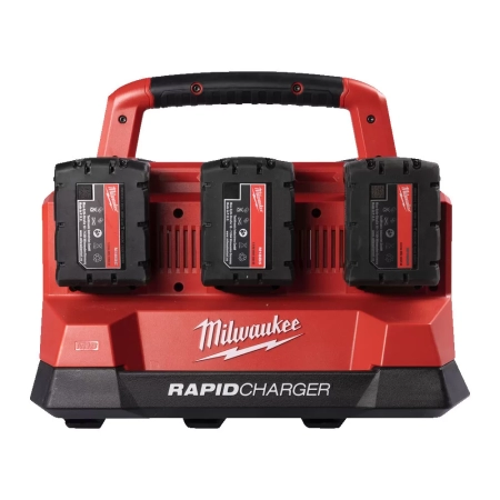 Incarcator cu 6 porturi M18 PC6, Milwaukee M18™ PACKOUT™, cod 4932480162