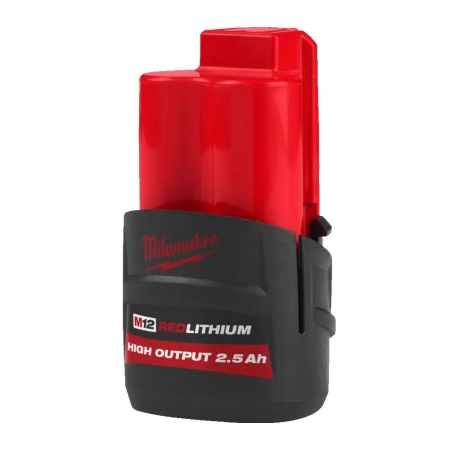 Acumulator 2.5 Ah M12™ HIGH OUTPUT™ REDLITHIUM-ION™, M12 HB2,5, cod 4932480164