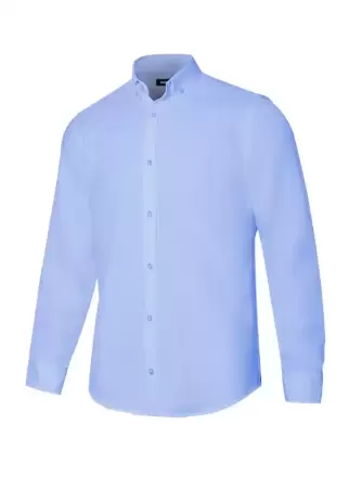 Camasa maneca lunga OXFORD Bleu