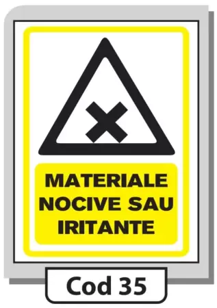 Indicator de securitate Cod 35