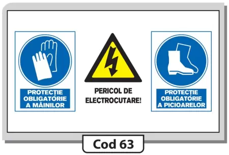 Indicator de securitate Cod 63