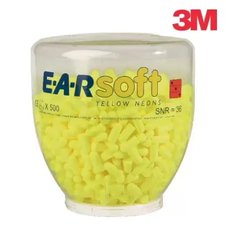 CONTAINER ANTIFOANE EAR-SOFT 500P