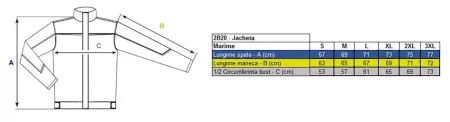 Jacheta echipament ANDURA Bleumarin