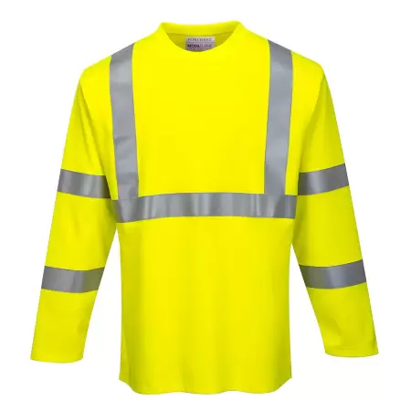 Tricou hi-vis clasic ignifug HIVIS