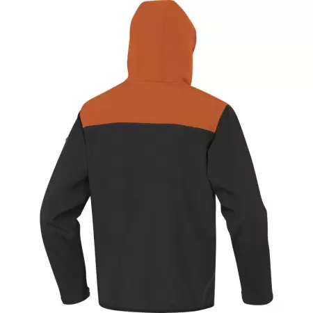 Jacheta softshell HORTEN2 Gri-Portocaliu