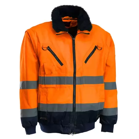 Jacheta hi-vis DISCOVER Orange