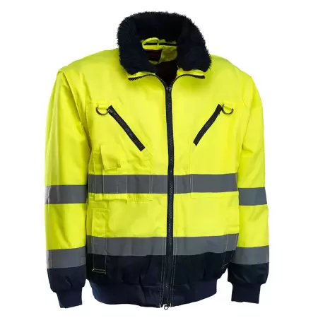 Jacheta hi-vis DISCOVER Yellow