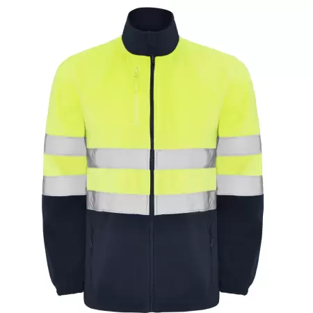 Jacheta hi-vis fleece ALTAIR Bleumarin-Galben