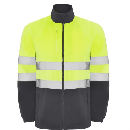 Jacheta hi-vis fleece ALTAIR Gri-Galben