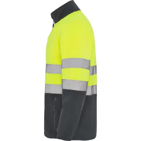 Jacheta hi-vis fleece ALTAIR Gri-Galben