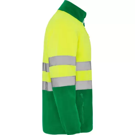 Jacheta hi-vis fleece ALTAIR Verde-Galben