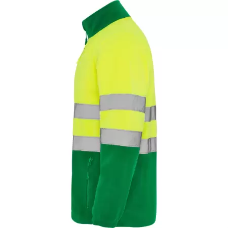 Jacheta hi-vis fleece ALTAIR Verde-Galben