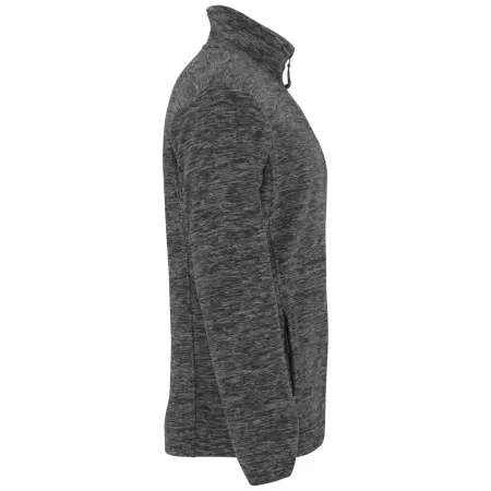 Jacheta fleece ARTIC Negru-Melanj