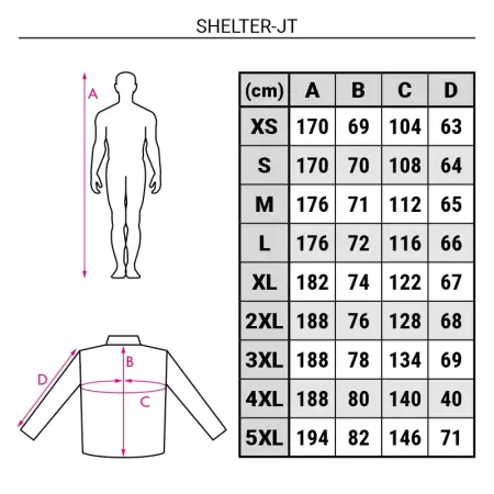 Jacheta echipament SHELTER