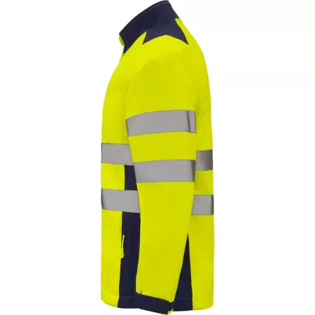 Jacheta hi-vis softshell ANTARES Bleumarin-Galben