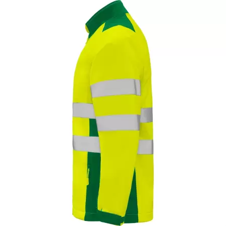 Jacheta hi-vis softshell ANTARES Verde-Galben