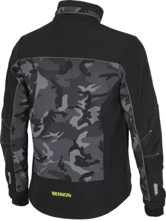 Jacheta softshell CAMOS Negru-Gri