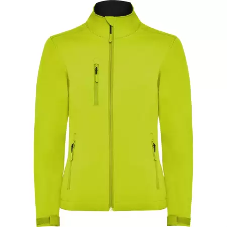 Jacheta softshell NEBRASKA Dama Lime