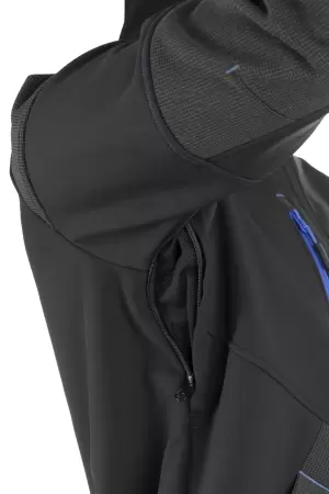 Jacheta softshell YUKI Negru-Albastru