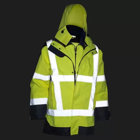 Jacheta hi-vis WIZARD Yellow