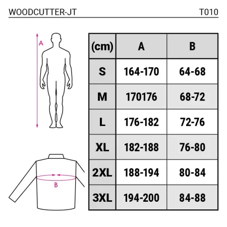 Jacheta echipament WOODCUTTER