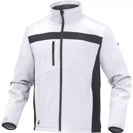 Jacheta softshell LULEA2 Alb-Gri