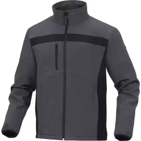 Jacheta softshell LULEA2 Gri-Negru