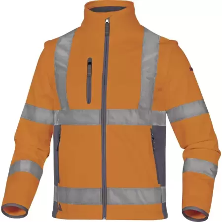 Jacheta hi-vis softshell 2 in 1 MOONLIGHT2 Portocaliu