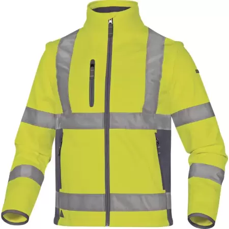 Jacheta hi-vis softshell 2 in 1 MOONLIGHT2 Galben