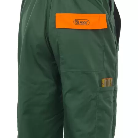 Pantalon cu pieptar echipament WOODCUTTER