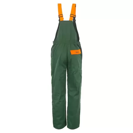 Pantalon cu pieptar echipament WOODCUTTER