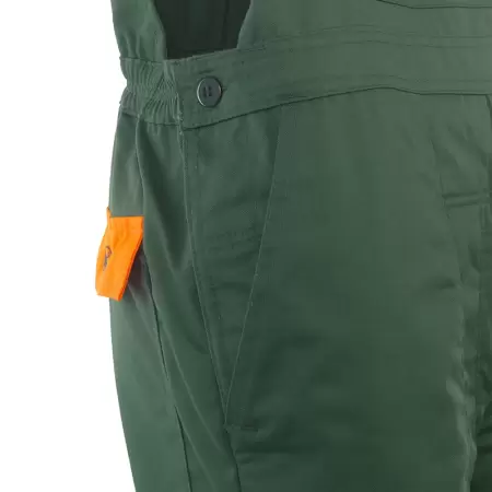 Pantalon cu pieptar echipament WOODCUTTER