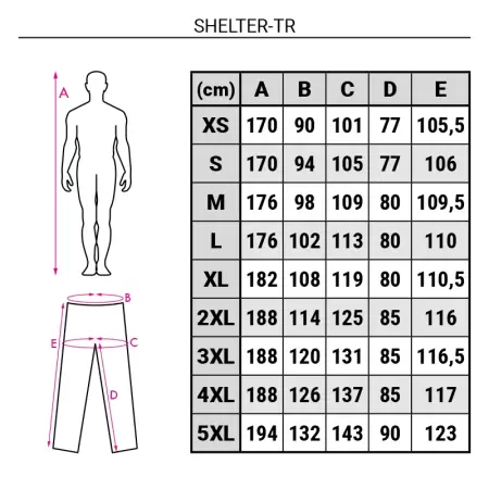 Pantalon talie SHELTER