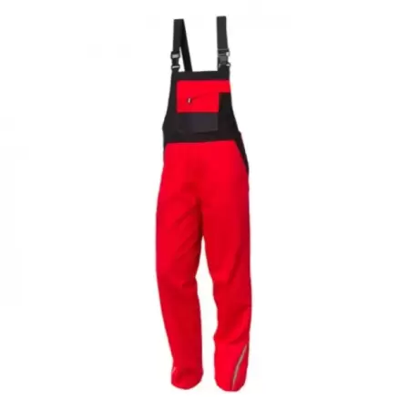 Pantalon cu pieptar COLORADO Red