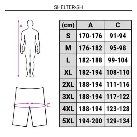 Pantalon scurt SHELTER