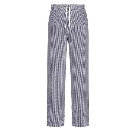 Pantalon talie BROMLEY Carouri Bleu-Alb