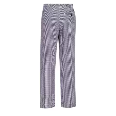 Pantalon talie BROMLEY Carouri Bleu-Alb