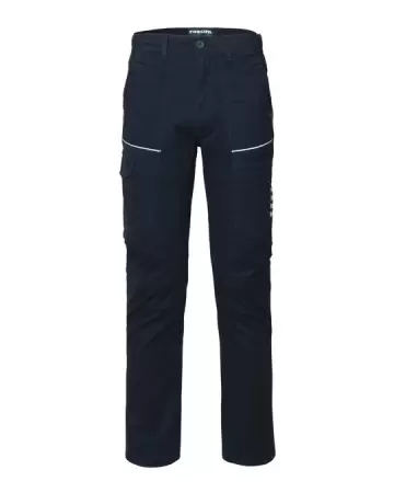 Pantalon talie R-STRETCH Bleumarin