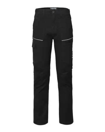 Pantalon talie R-STRETCH Negru