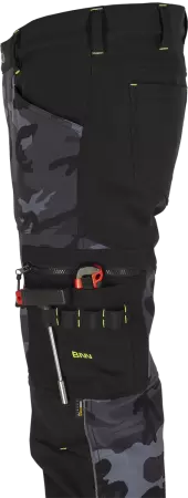 Pantalon talie softshell CAMOS Negru-Gri