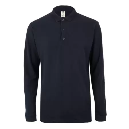 TRICOU POLO ML HOBART NEGRU