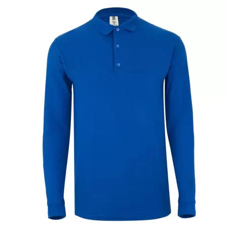 TRICOU POLO ML HOBART ALBASTRU