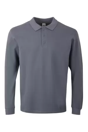 TRICOU POLO ML HOBART BLUE-FOG