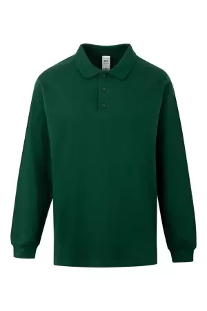 TRICOU POLO ML HOBART VERDE-INCHIS