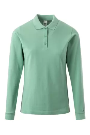 TRICOU POLO ML HOBART-WOMAN SAGE