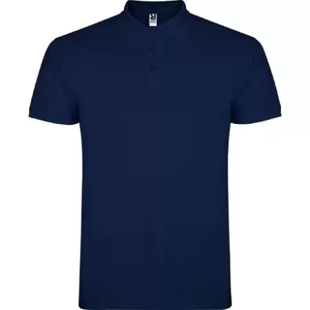 TRICOU ROLY POLO MAN MS STAR BLEUMARIN