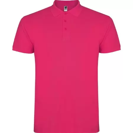 TRICOU ROLY POLO MAN MS STAR FUCSIA